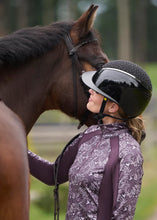 Load image into Gallery viewer, Kerrits Traverse Quarter Zip Fleece Tech Top - Elderberry
