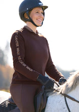 Load image into Gallery viewer, Kerrits Equi Rhythm Crew Neck Sweater - Mocha/ Tan
