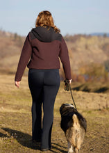 Load image into Gallery viewer, Kerrits Tough &amp; Toasty Fleece Full Zip Hoodie- Elderberry
