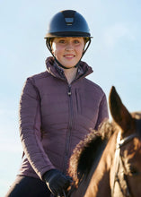 Load image into Gallery viewer, Kerrits Horse Harmony Quilted Riding Jacket - Elderberry
