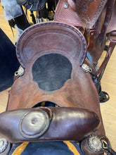 Load image into Gallery viewer, Used 16.5” Allegany Western Saddle #23991
