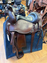 Load image into Gallery viewer, Used 17” Circle Y Park and Trail Western Saddle #30041
