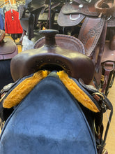 Load image into Gallery viewer, Used 16.5” Allegany Western Saddle #23991

