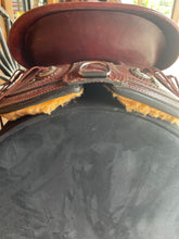 Load image into Gallery viewer, Used 17” Circle Y Grey Forest Trail Endurance Saddle #18223
