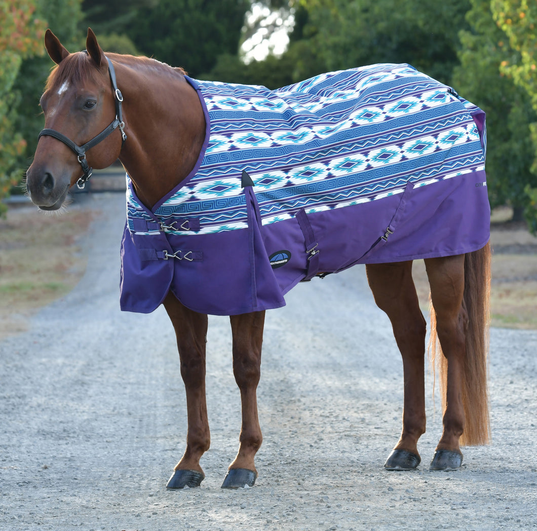 PRINT WEATHERBEETA COMFITEC ESSENTIAL STANDARD NECK 200gm -Purple Navajo