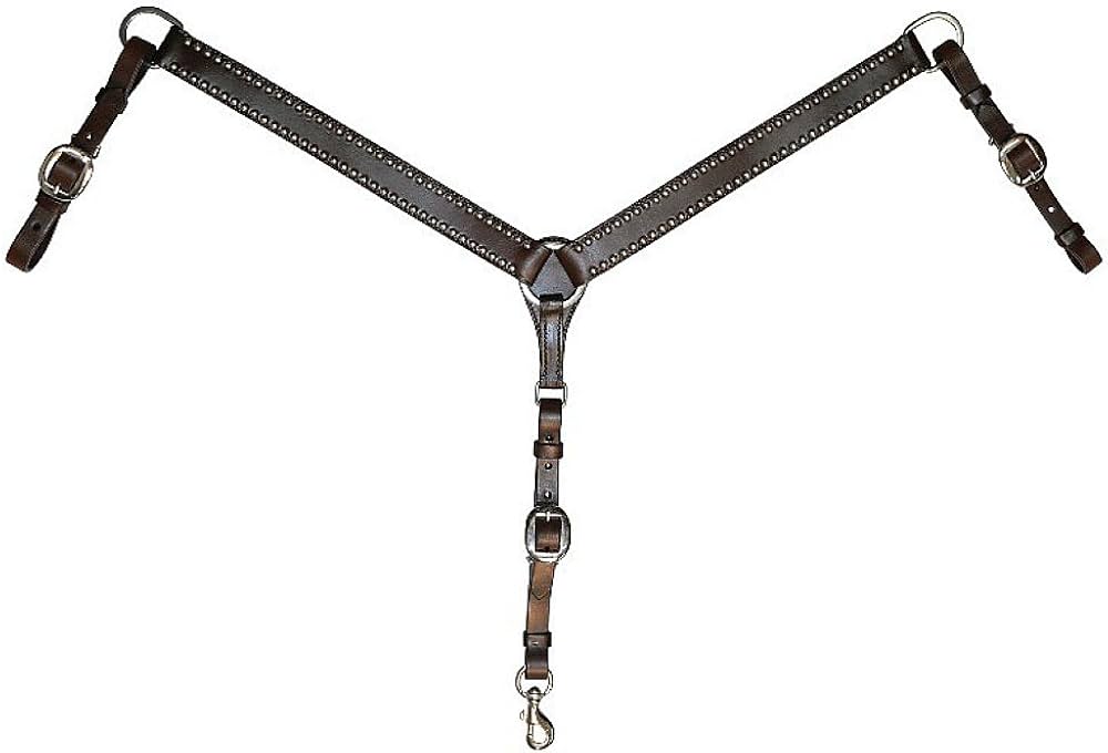 Circle Y Straight Spot Western Breastplate