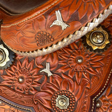 Load image into Gallery viewer, Used 16” Custom Skyhorse Western Saddle
