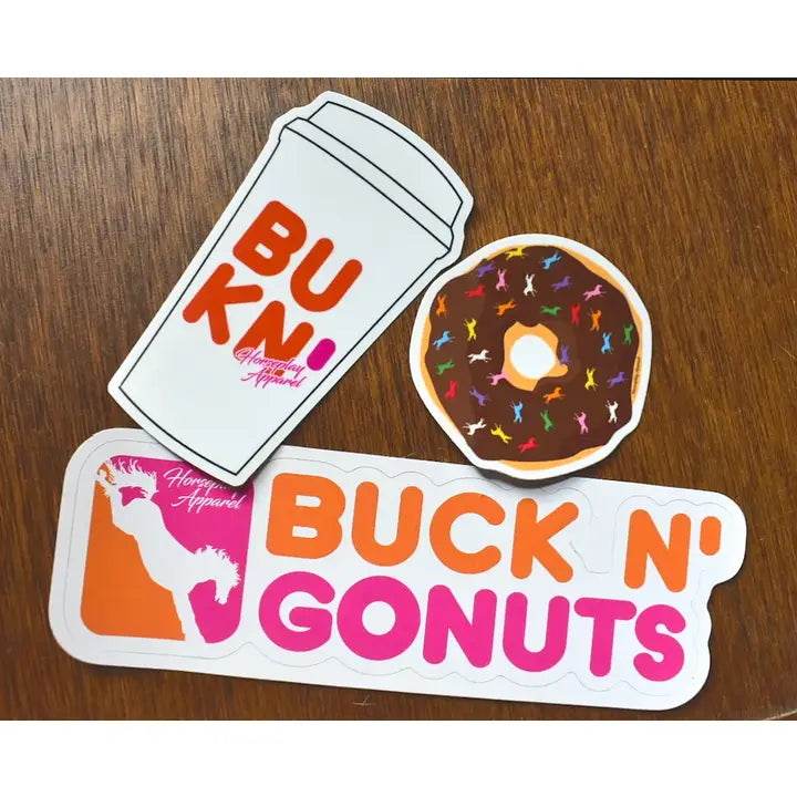 Buck N' Go Nuts Sticker Packs