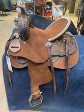 Load image into Gallery viewer, Used 12” Wild Star Kids Western Saddle #20283
