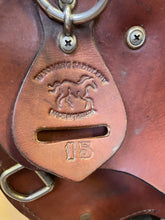 Load image into Gallery viewer, Used 15” Wyoming Saddlery Endurance Saddle #24119
