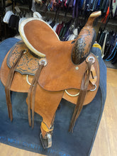 Load image into Gallery viewer, Used 12” Wild Star Kids Western Saddle #20283
