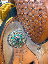 Load image into Gallery viewer, Used 14” Nash Barrel Western Saddle #28341

