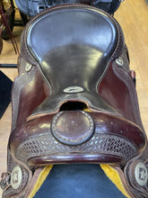 Load image into Gallery viewer, Used 17” Bar J Western Saddle #20664
