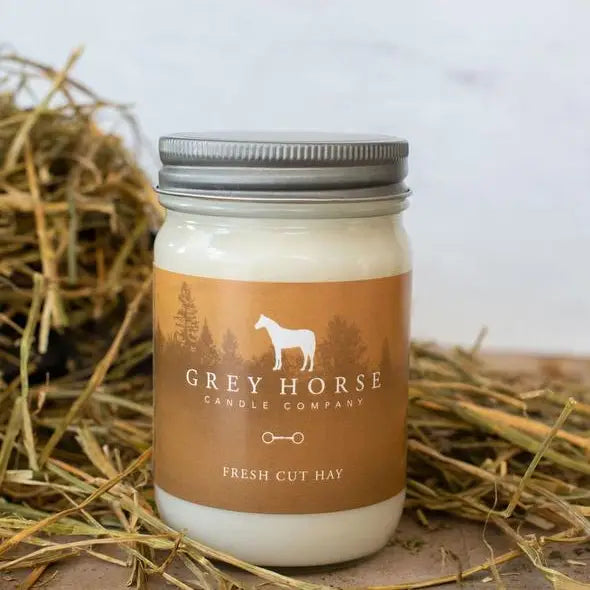 Grey Horse Candles