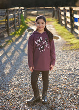 Load image into Gallery viewer, Kids Mod Mare Pullover Hoodie - Vineyard
