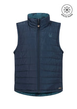 Load image into Gallery viewer, Kids Pony Parade Reversible Quilted Riding Vest - Jasper
