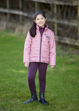 Load image into Gallery viewer, Kerrits Kids Power Stretch® Pocket Knee Patch Tight- Vineyard
