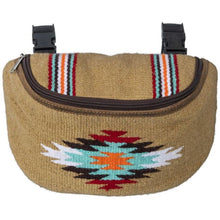 Load image into Gallery viewer, TOUGH1 SADDLE POUCH WITH HAND WEAVING
