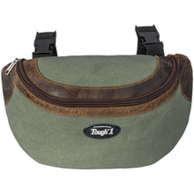 Load image into Gallery viewer, TOUGH1 CANVAS POMMEL BAG WITH LEATHER ACCENTS
