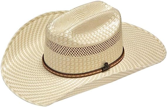 ARIAT 20X Two Tone Woven Straw Cowboy Hat - A73182