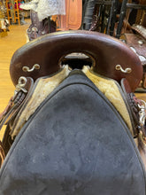 Load image into Gallery viewer, Used 16” American Saddlery Brown Endurance Saddle #19084
