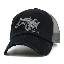 Load image into Gallery viewer, AWST Int&#39;l Lila Vintage Mesh Horse Head Cap
