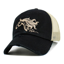 Load image into Gallery viewer, AWST Int&#39;l Lila Vintage Mesh Horse Head Cap
