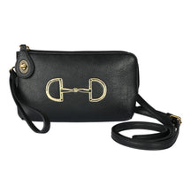 Load image into Gallery viewer, AWST Int&#39;l Lila Vintage Snaffle Bit Clutch Crossbody Bag
