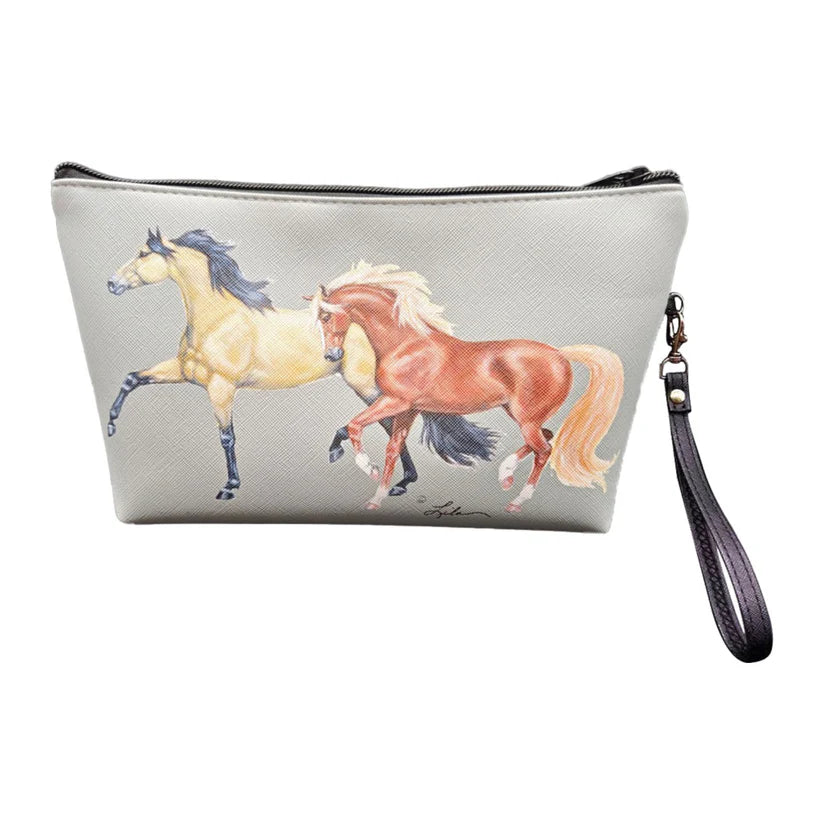AWST Int'l Lila Accessory Wristlet Bags-Lila Paint Palomino