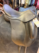 Load image into Gallery viewer, Used 18” Loxley Bliss Monoflap Warmblood Dressage saddle
