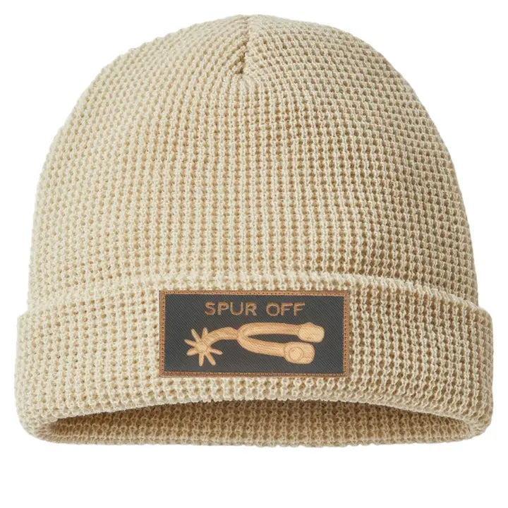 Spur Off Beanie- Oatmeal