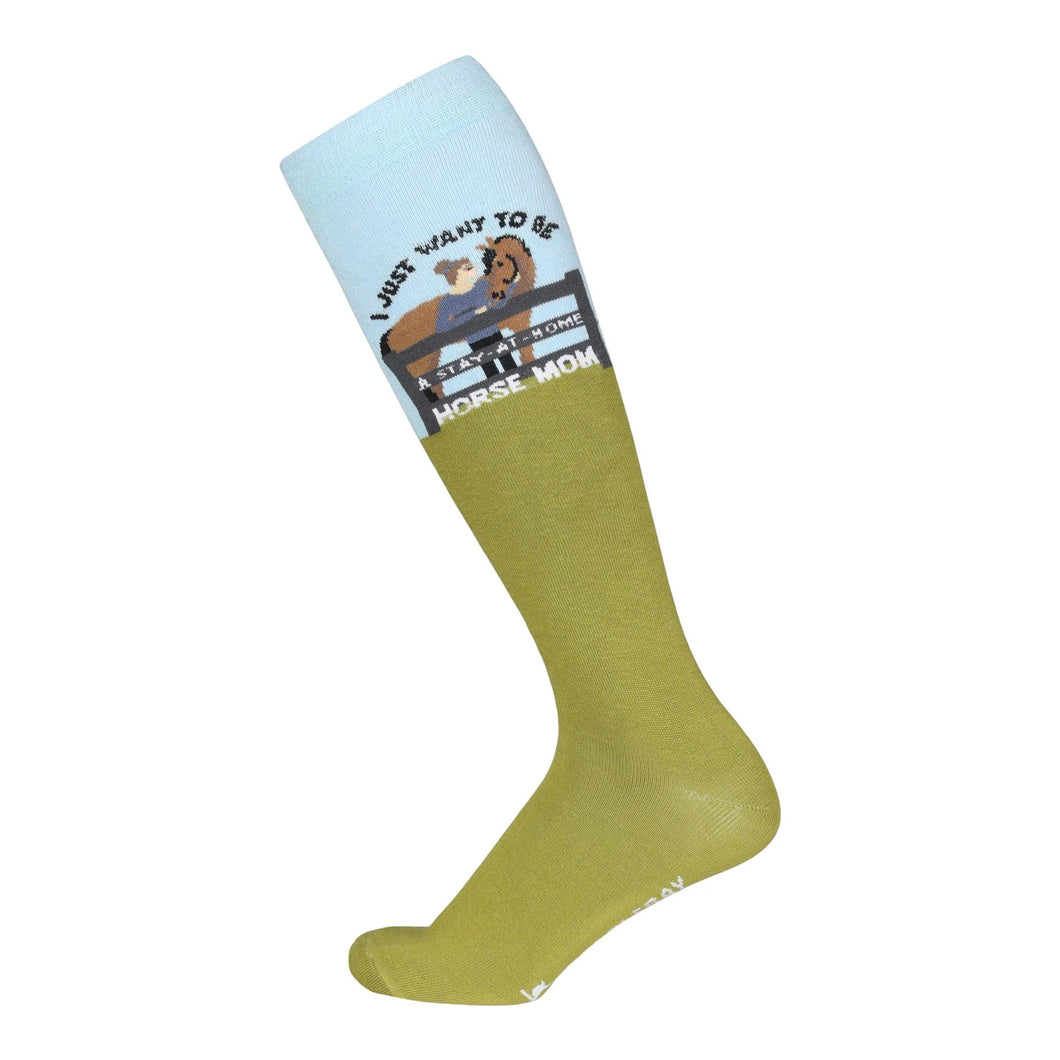 Dapplebay Knit Boot Socks-Horse Mom