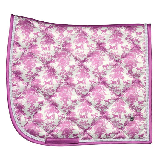 Dapplebay Equestrian Toile Saddle Pad - Dressage
