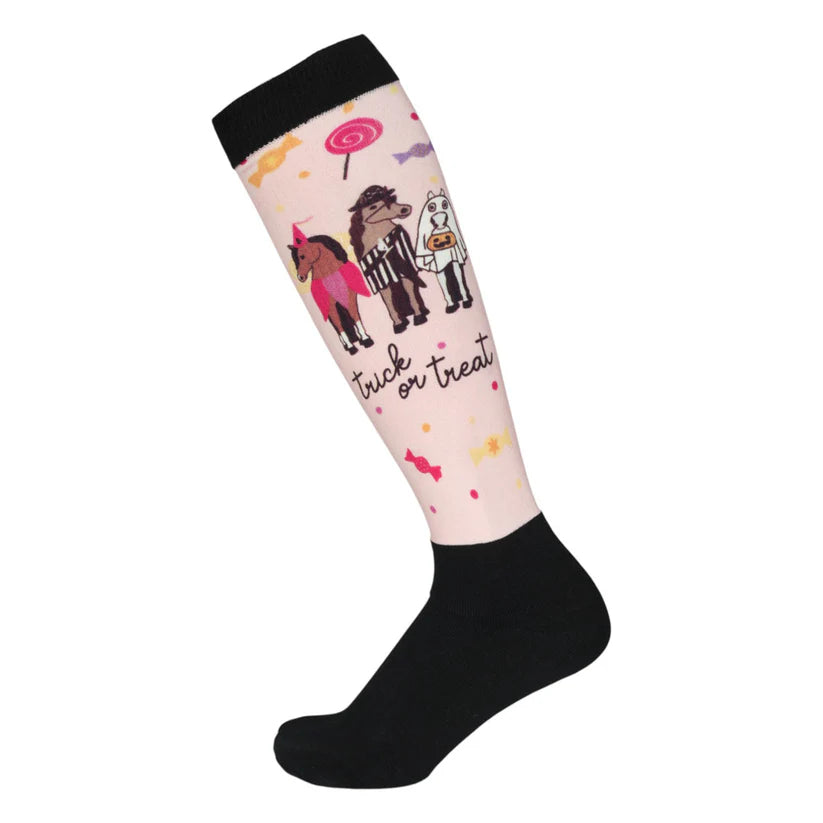 Dapplebay Trick Or Treat Slick Boot Socks