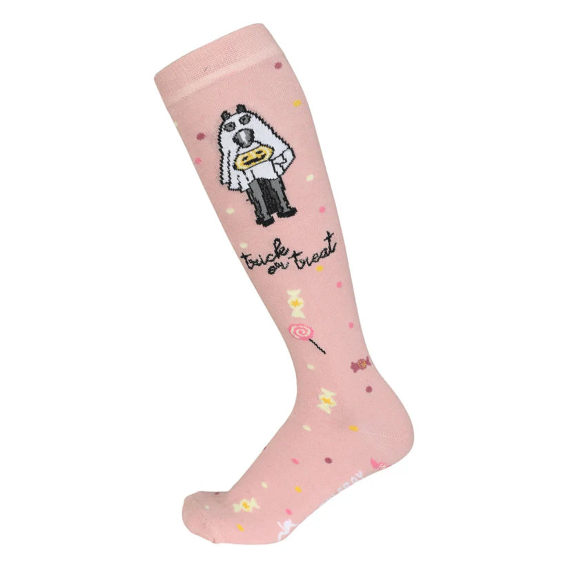 Dapplebay Trick Or Treat Knit Boot Socks