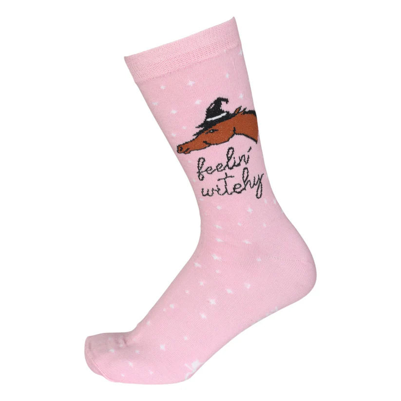 Dapplebay Feelin Witchy Knit Crew Sock