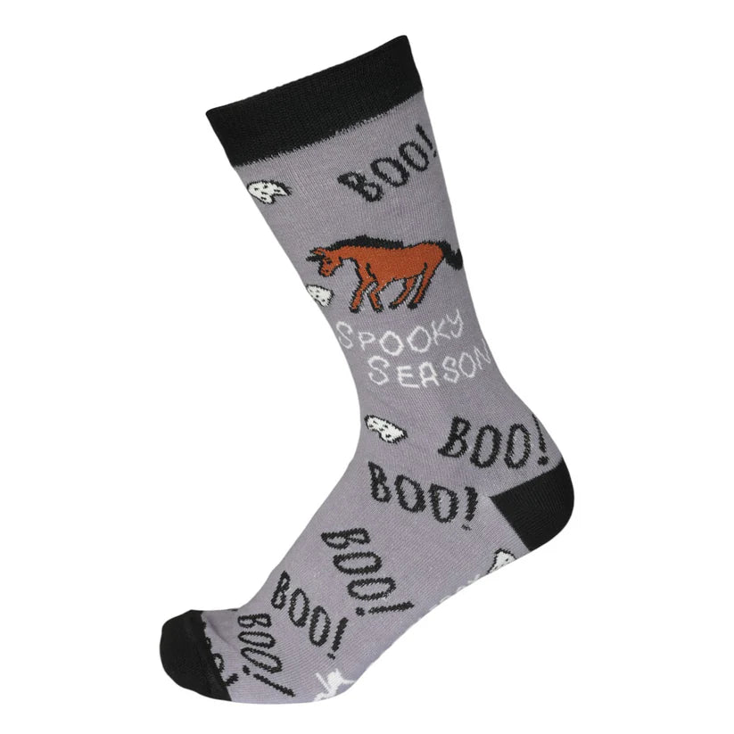 Dapplebay Spooky Season Knit Crew Socks