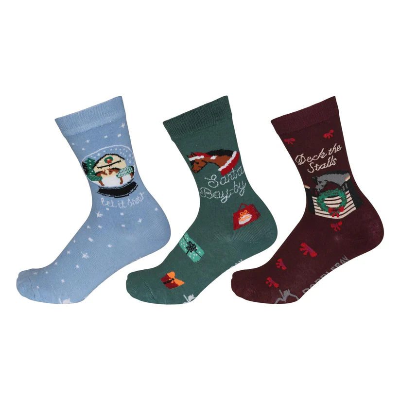 Dapplebay Kid's Holiday Sock Bundle