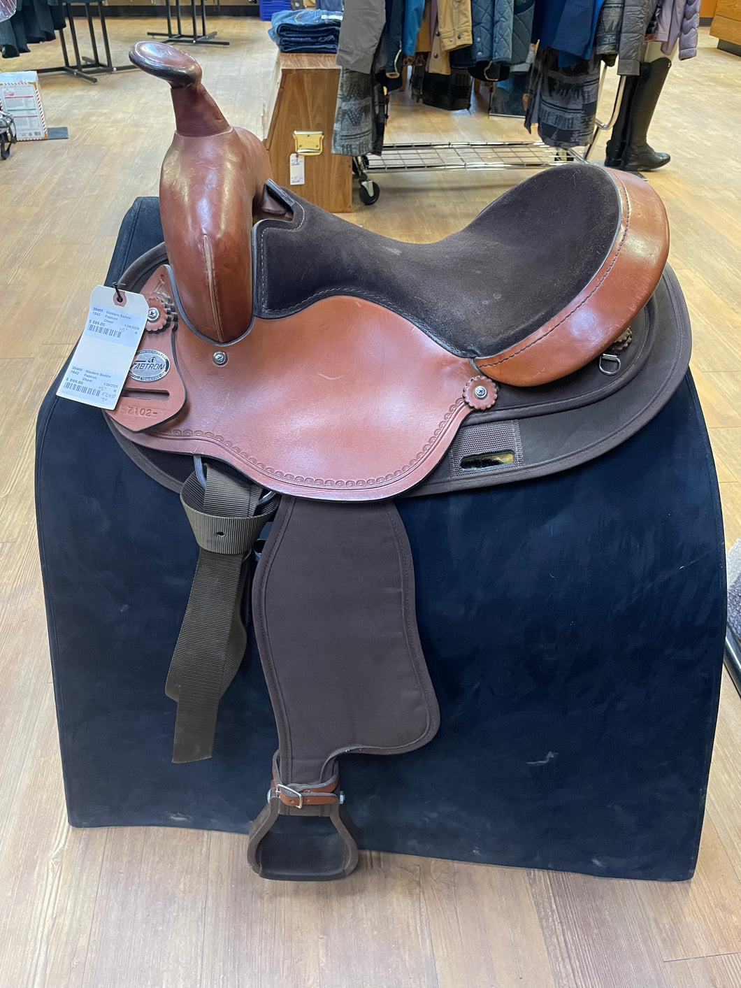 Used 15” Fabtron Western Saddle #20485