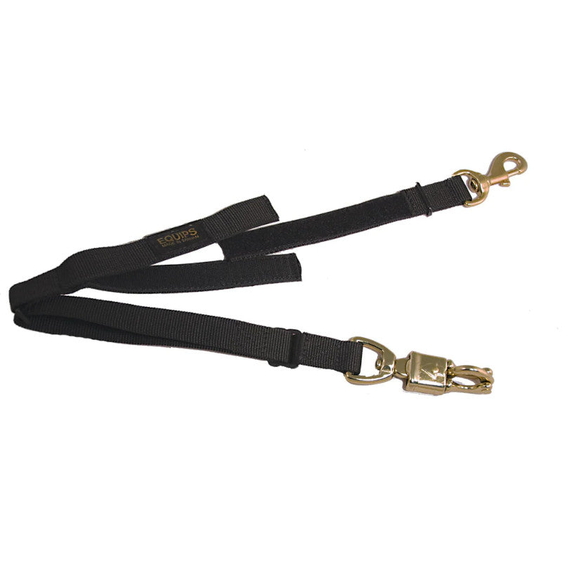 Tie-Safe Cross Tie- Black with Velcro