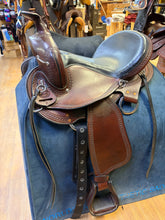 Load image into Gallery viewer, Used 15” Custom Dixieland Trail Saddle
