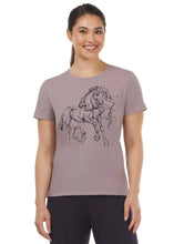 Load image into Gallery viewer, EQL Horse Dance Tee - Rosedust
