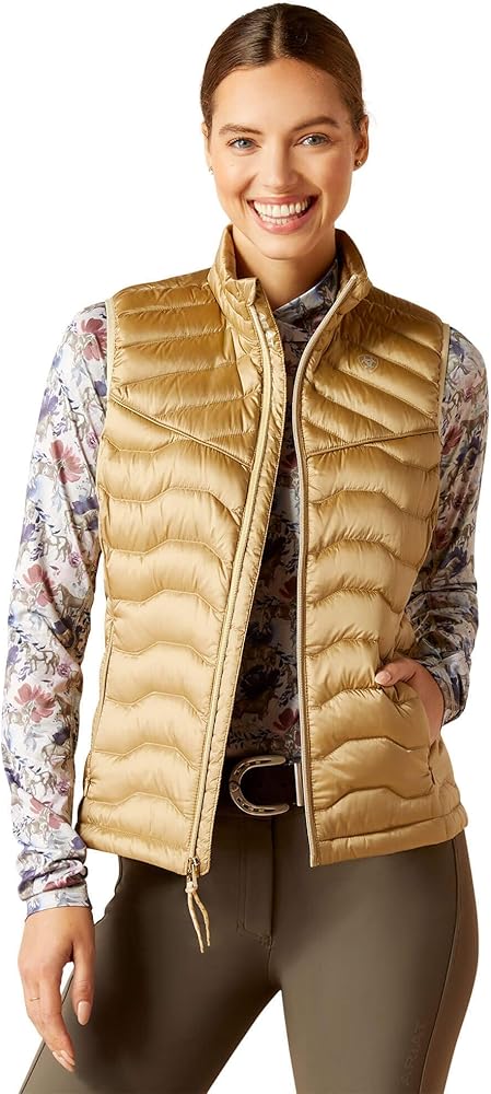 Ariat Ideal Down Vest Field Of Rye