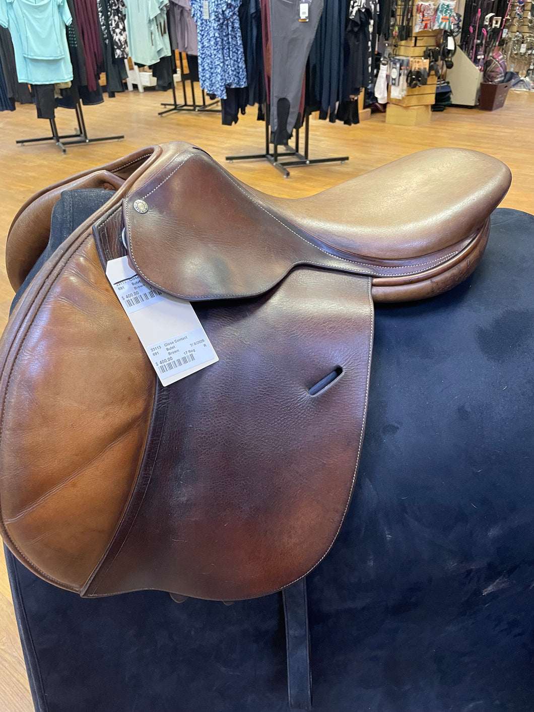 Used 17” Butet Close Contact Saddle #23113