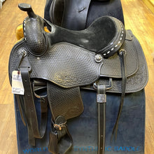 Load image into Gallery viewer, Used 16.5” Ed Jones Western saddle #15826
