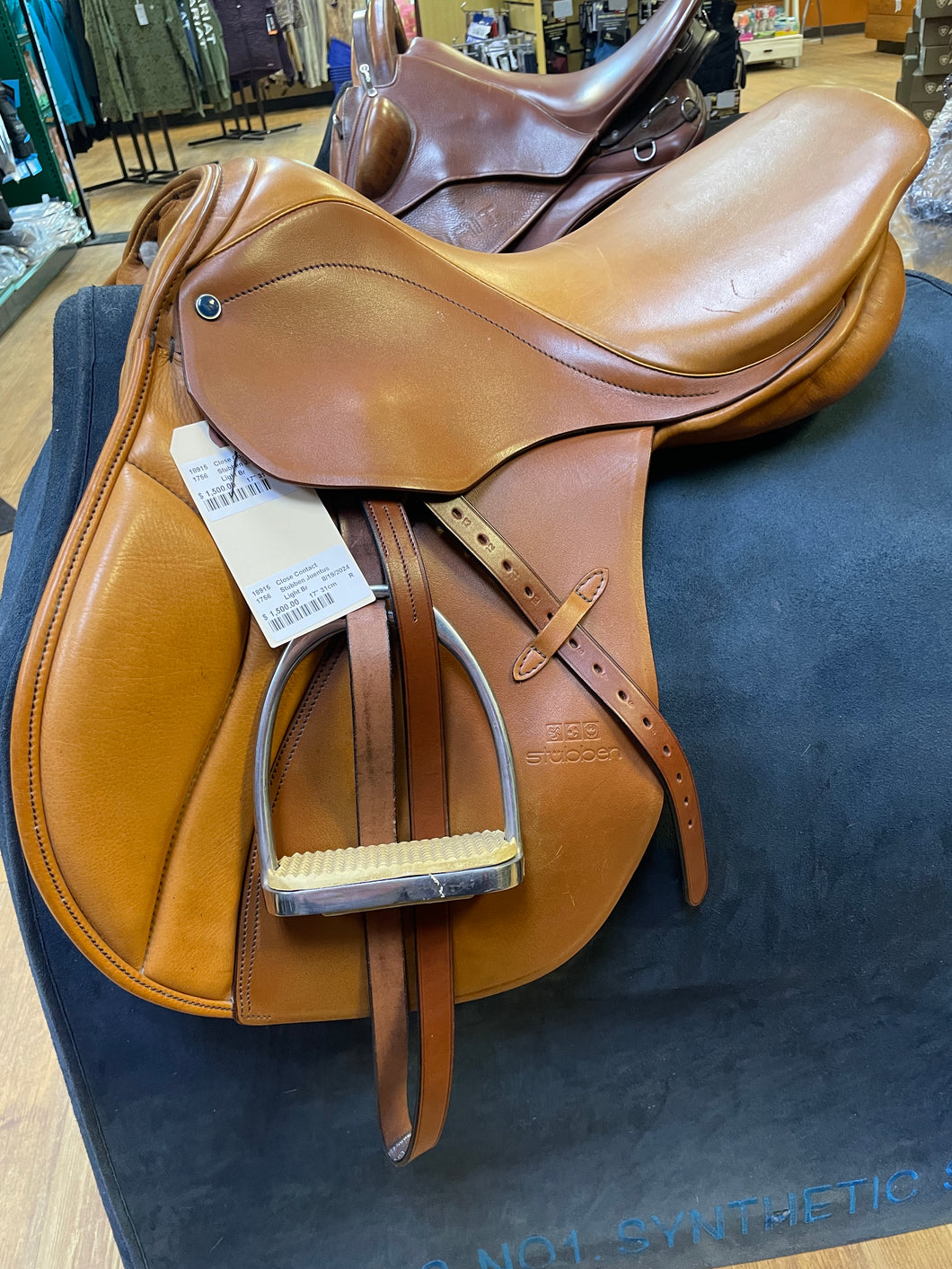 Used 17” Stubben Juventus Hunt Saddle #18915