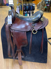 Load image into Gallery viewer, Used 17” Big Horn Western Trail Saddle #18045
