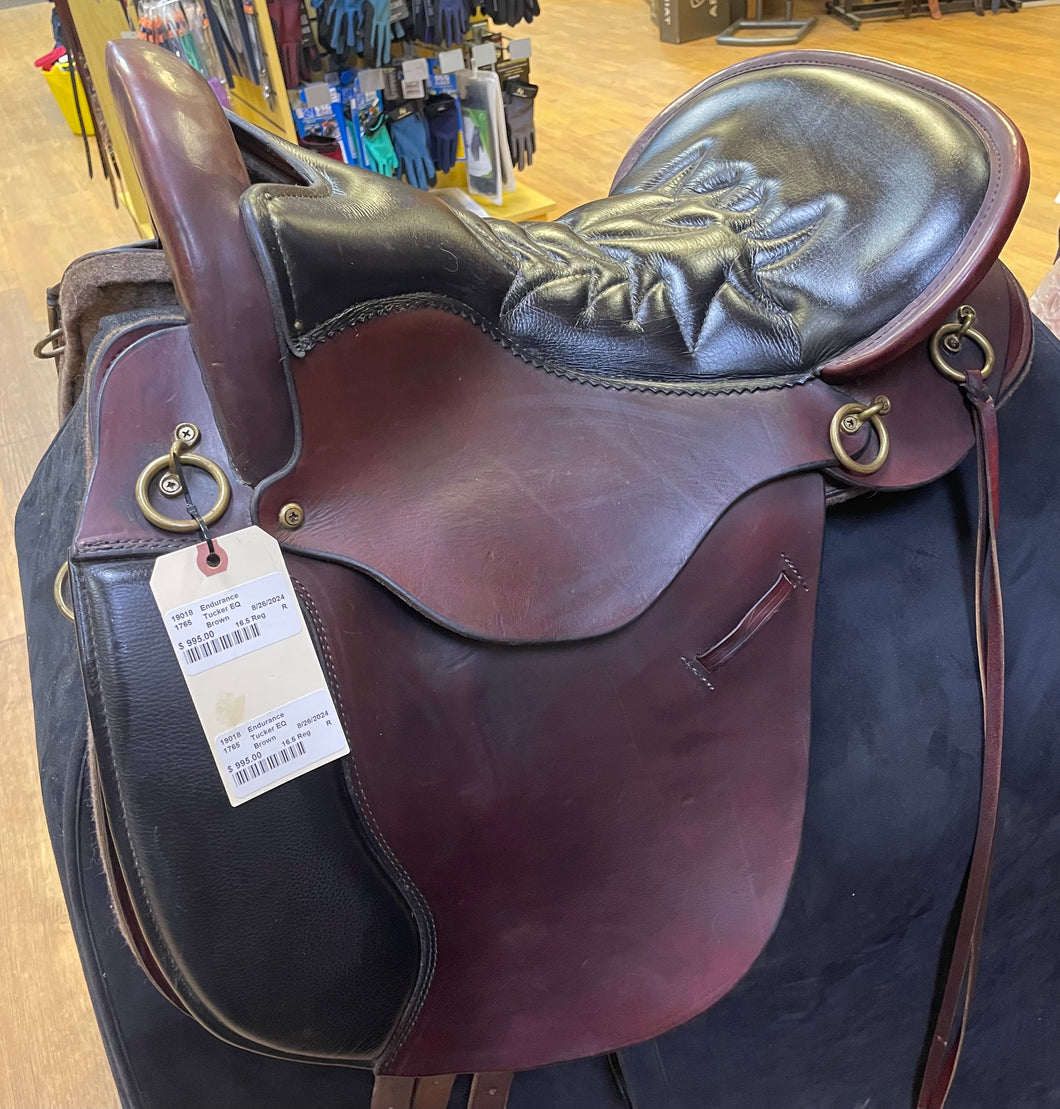 Used 16.5” Tucker Equitation Endurance Saddle #19018