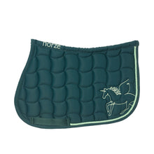 Load image into Gallery viewer, Horze Pegasus Pony Saddle Pad - Caviar
