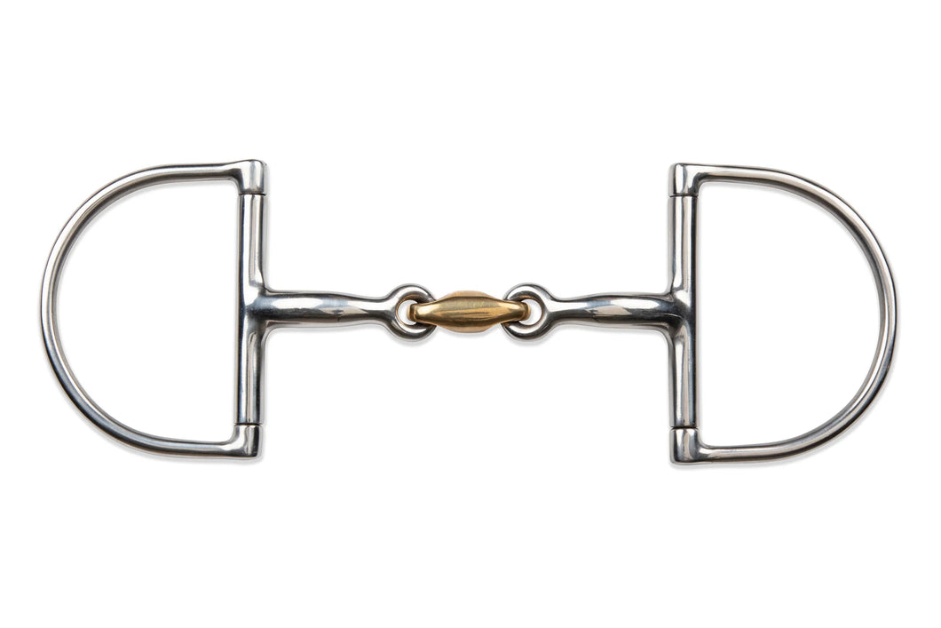 Shires Dee Ring Copper Lozenge Bit